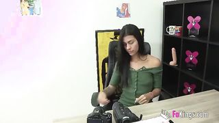 Amatőr latin tini csaj castingja