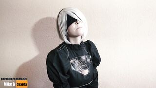 Cosplayes tini lány leszopja a dákót