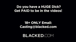 Blacked - Lina Luxa keményen hátsó bejáratba dugva