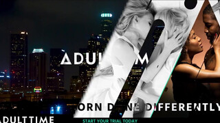 Adult Time - Szőrös puncis fiatal lány lovagol