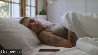 Deeper - Leigh Raven bekapja a barna faszt