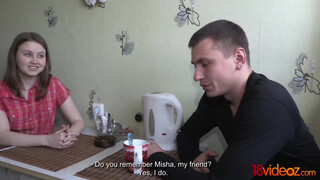 18videoz - megbaszatja magát egy négerrel