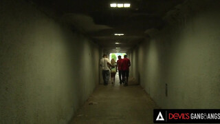 DevilsGangbangs - Latin milf gangbang dugása