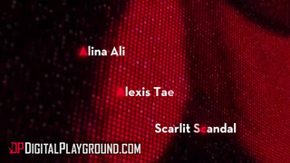 DigitalPlayground - Scarlit Scandal és Alina Ali kinyalják egymás punciját