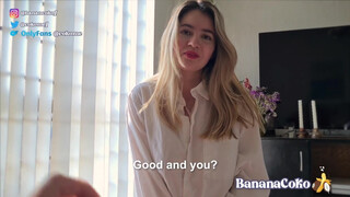 BananaCoko már reggel dákót szop