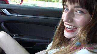 Csábító POV találkozás a cuki fekete hajú tini amatőr csajjal